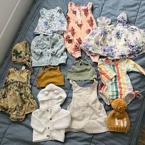 Newborn to 0-3 Baby Girl Bundle